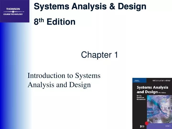 introduction to systems analysis and design