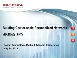 Building Carrier-scale Personalized Networks