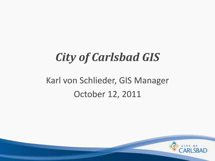 city of carlsbad gis
