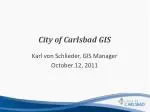City of Carlsbad GIS