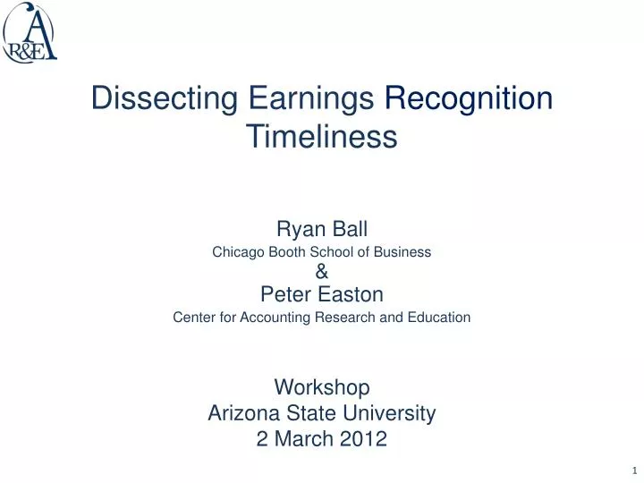 dissecting earnings recognition timeliness