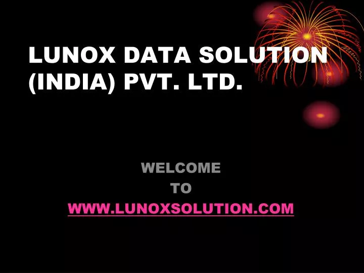 lunox data solution india pvt ltd