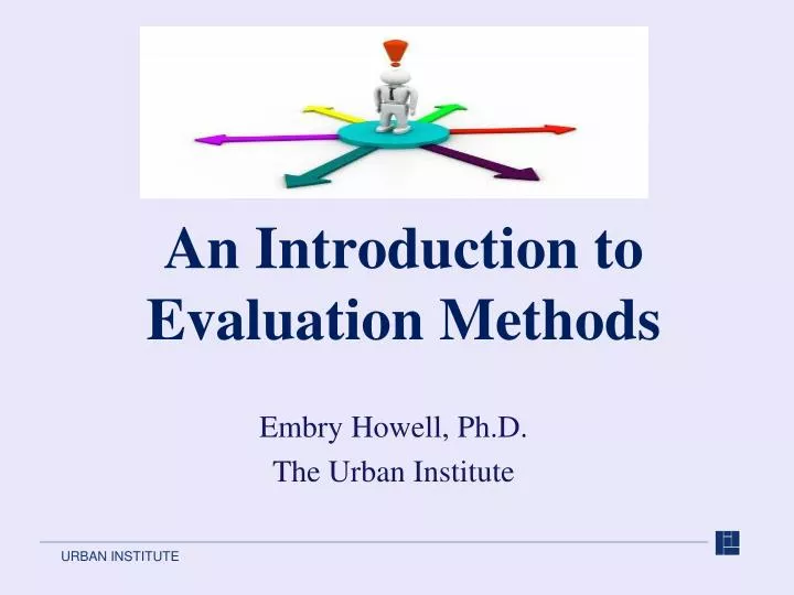 an introduction to evaluation methods