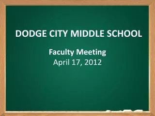 DODGE CITY MIDDLE SCHOOL