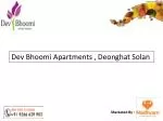 Dev Bhoomi Solan - slide 1