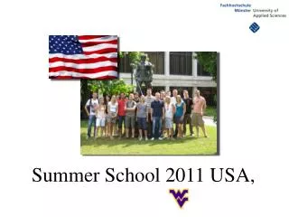 Summer School 2011 USA,