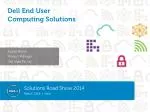 Dell End User Computing Solutions - slide 1