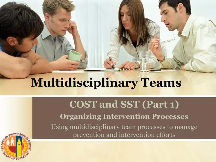 multidisciplinary teams