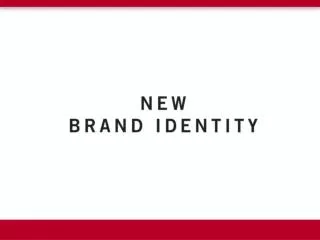 Branding Simplifies and gives focus to new directions Unifies and accommodates new entities and sub-brands