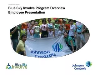 Blue Sky Involve Program Overview Employee Presentation