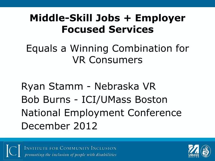 middle skill jobs employer focused services