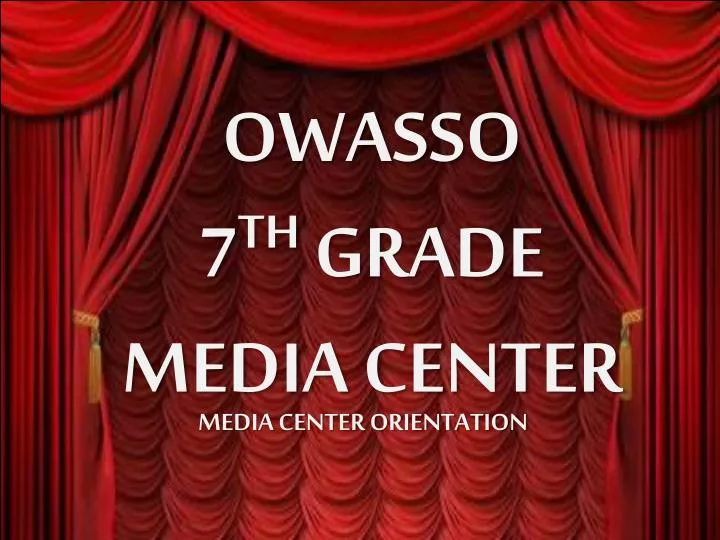 owasso 7 th grade media center