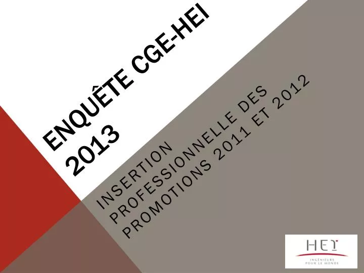 enqu te cge hei 2013