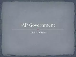 ap government