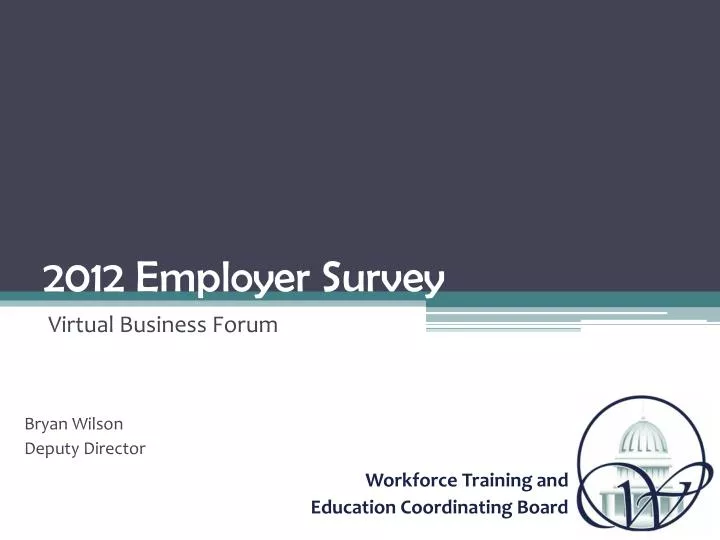 2012 employer survey