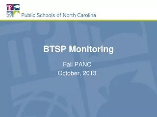 BTSP Monitoring