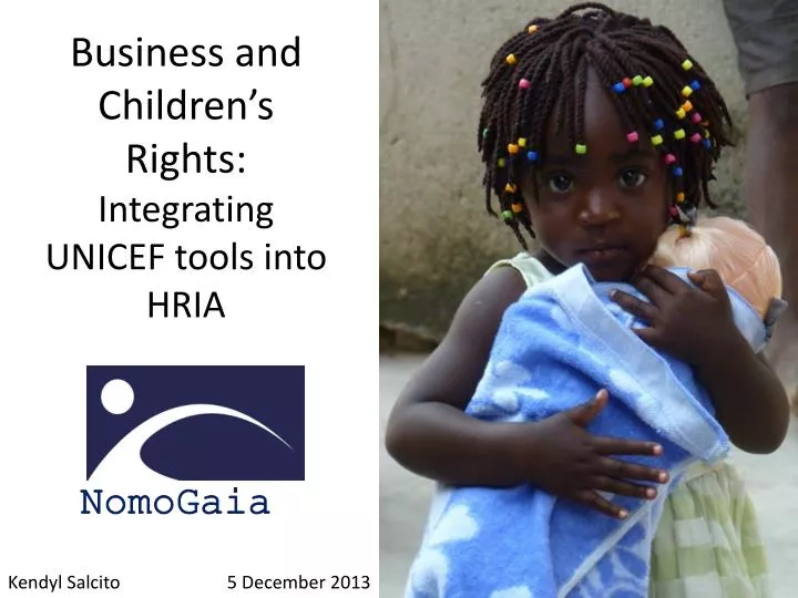 business and children s rights integrating unicef tools into hria