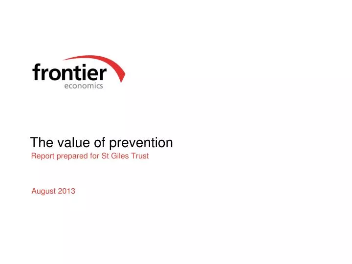 the value of prevention