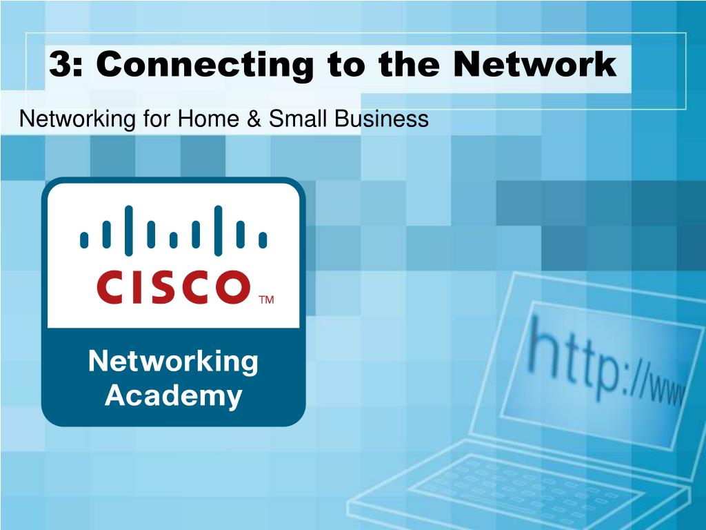 PPT - 3: Connecting to the Network PowerPoint Presentation, free ...