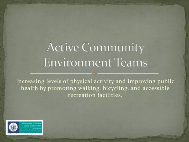 active community environment teams