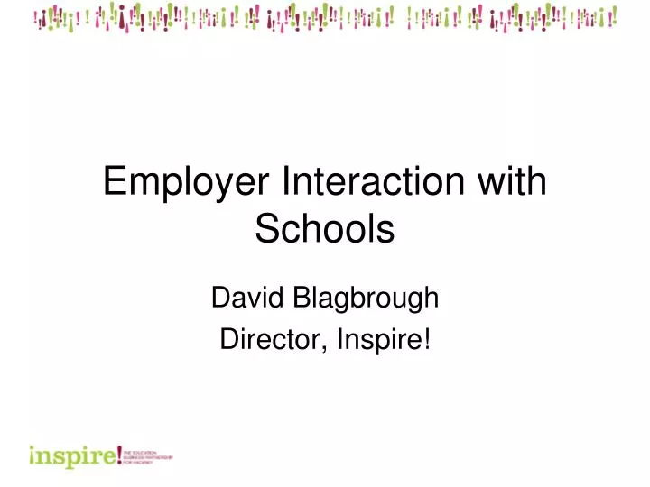 employer interaction with schools