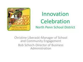 Innovation Celebration North Penn School District
