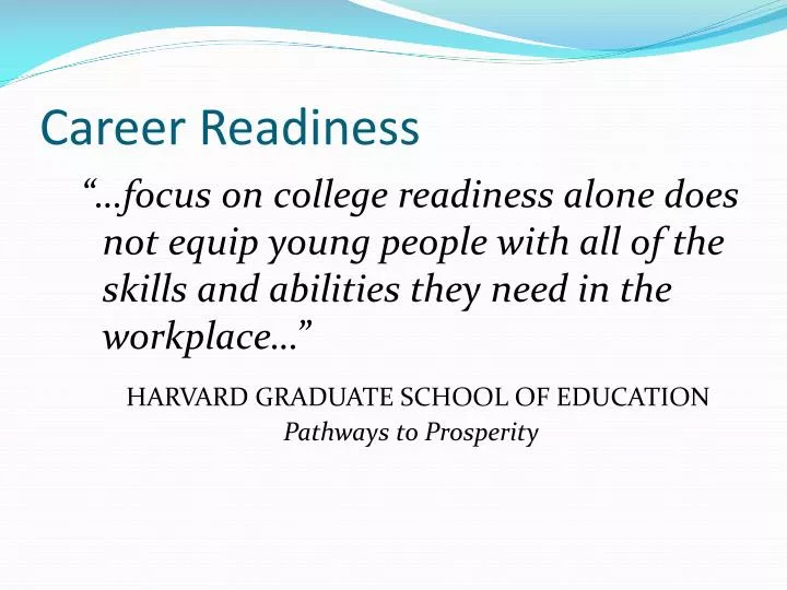 career readiness