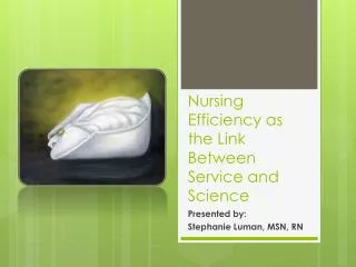 Nursing Efficiency as the Link Between Service and Science