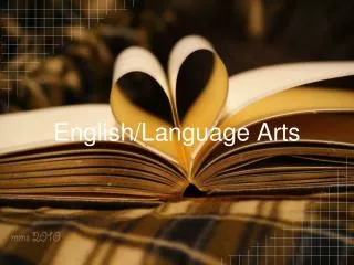 English/Language Arts