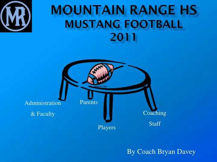 mountain range hs mustang football 2011