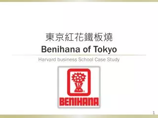 benihana of tokyo