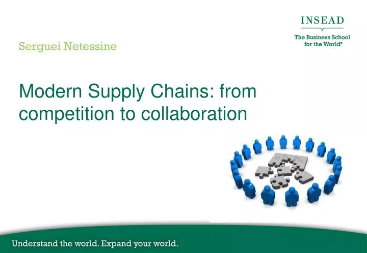 modern supply chains from competition to collaboration
