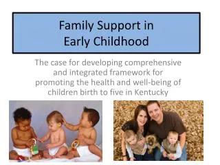 family support in early childhood