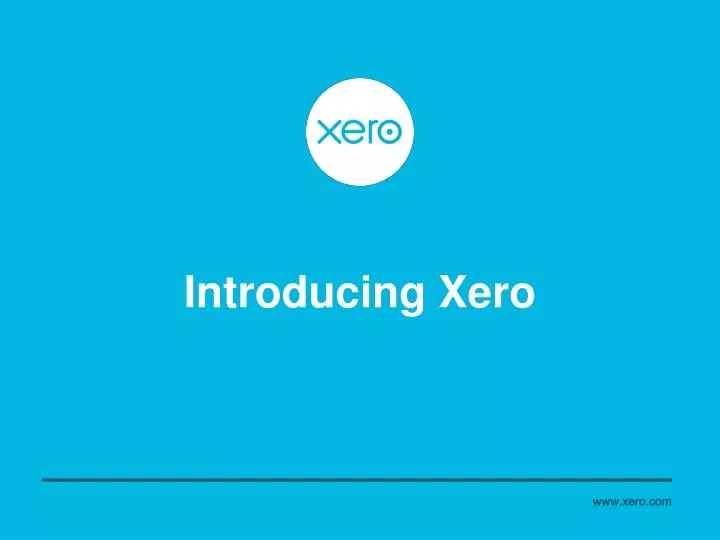introducing xero