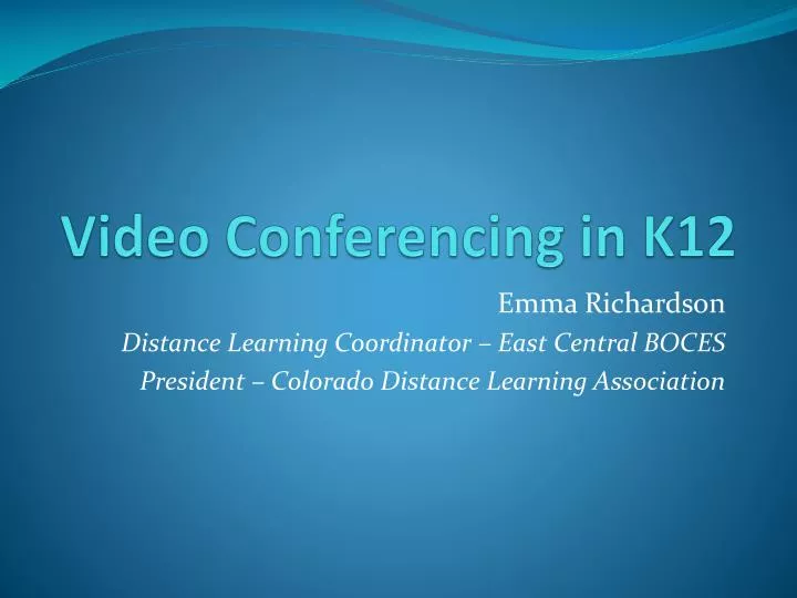 video conferencing in k12