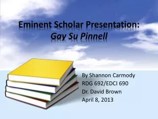 Eminent Scholar Presentation: Gay Su Pinnell