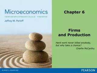 Chapter 6 Firms and Production