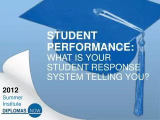 Student Performance: What is your student Response System telling you?