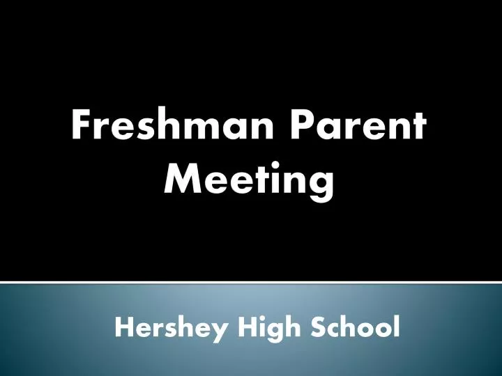 hershey high school