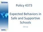 Policy 4373 - slide 1