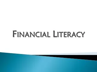 Financial Literacy