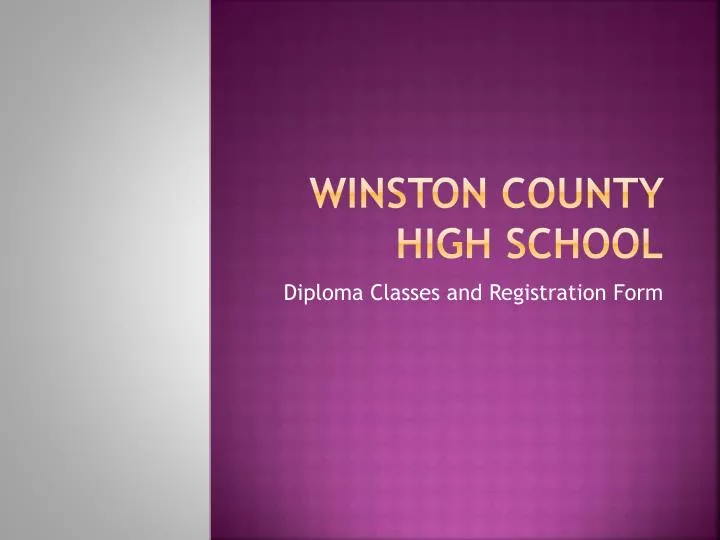 winston county high school