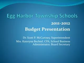 Egg Harbor Township Schools