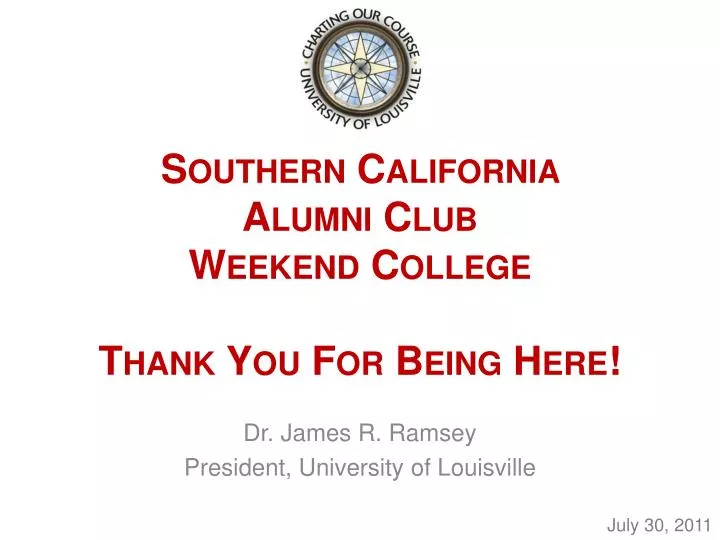 southern california alumni club weekend college thank you for being here
