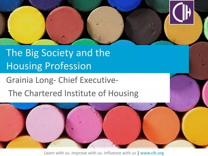 the big society and the housing profession