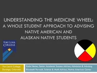 Understanding the Medicine Wheel: A Whole Student Approach to Advising Native American and Alaskan Native Students