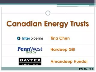 Canadian Energy Trusts