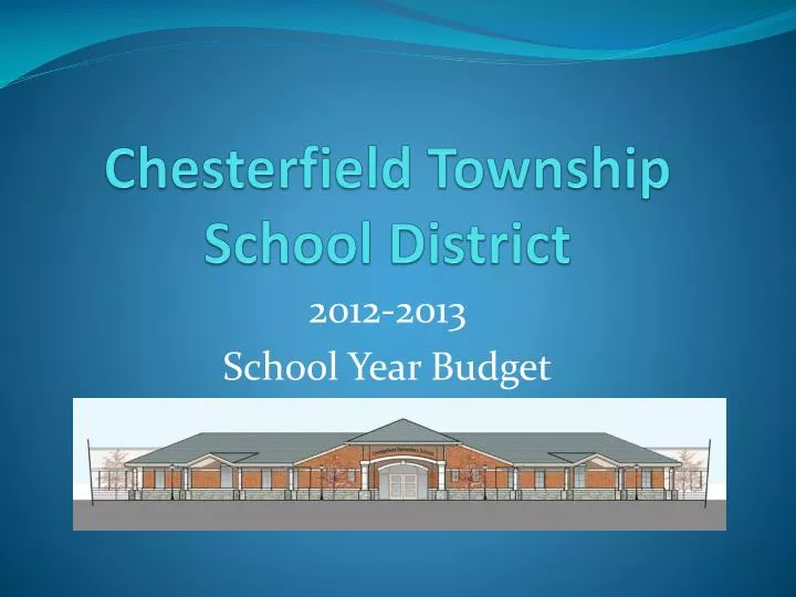 chesterfield township school district
