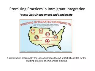 Promising Practices in Immigrant Integration