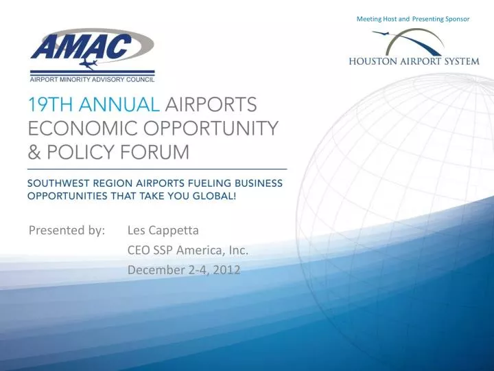 presented by les cappetta ceo ssp america inc december 2 4 2012